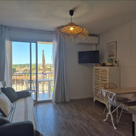 Apartamento Studio59, Climatise, Parking, Piscine, Vue, Wifi Gratuit Balaruc-les-Bains